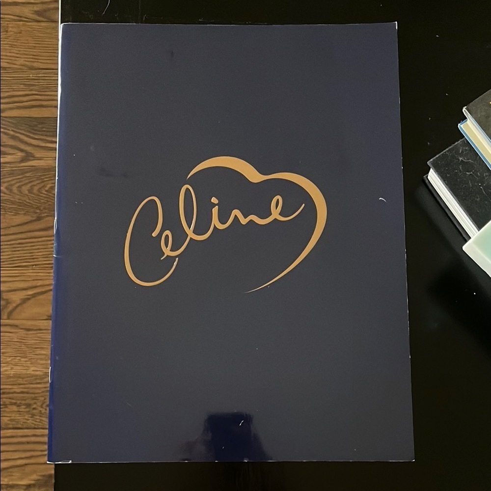 Celine  Dion 
DionNavy and Gold Decorative Accent